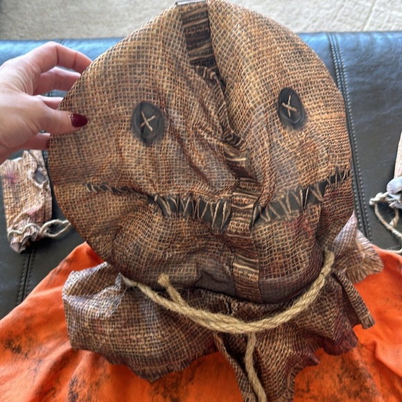 Kids scarecrow Halloween costume. 3 pieces, size 9 - Picture 3 of 7